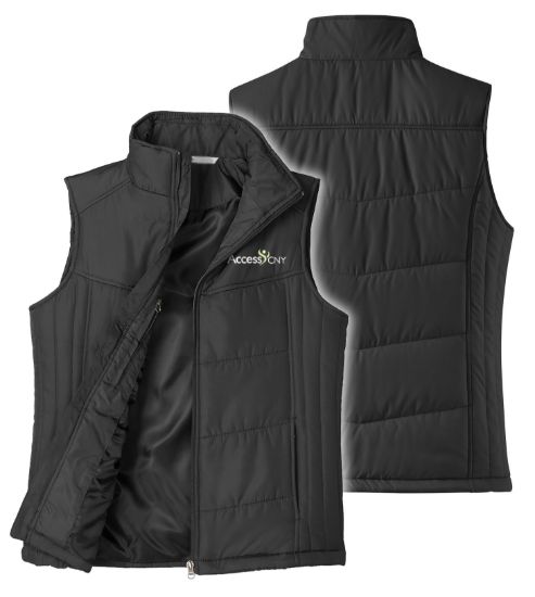 Access CNY Store - access cny embroidered puffy vest