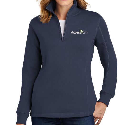 Access CNY Store - access cny womens embroidered 14 zip sweatshirt